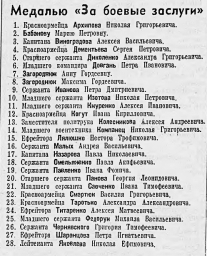 Указ Президиума Верховного Совета СССР о награждении орденами и медалями СССР